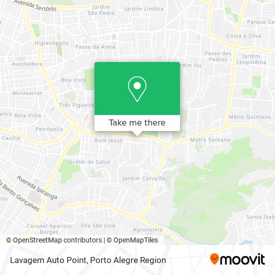 Mapa Lavagem Auto Point