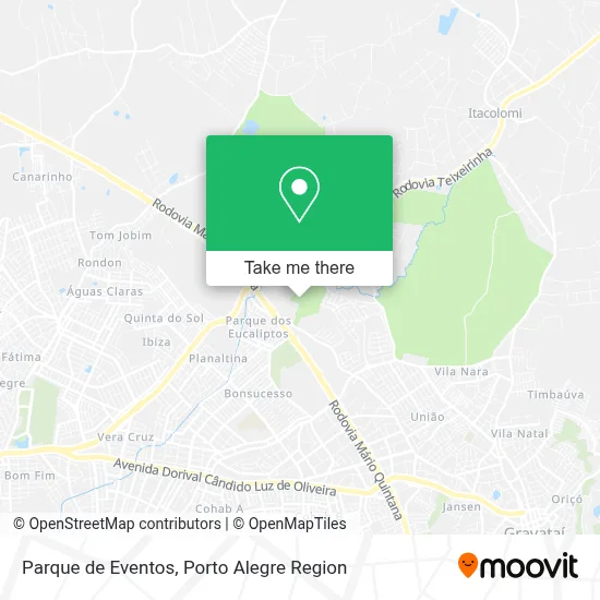 Parque de Eventos map