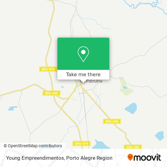 Young Empreendimentos map