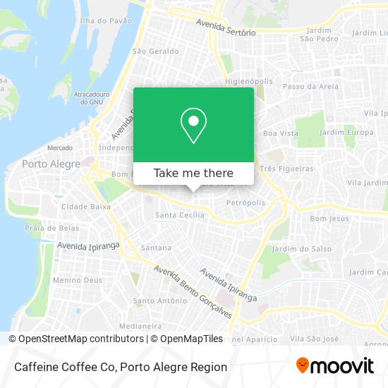 Caffeine Coffee Co map