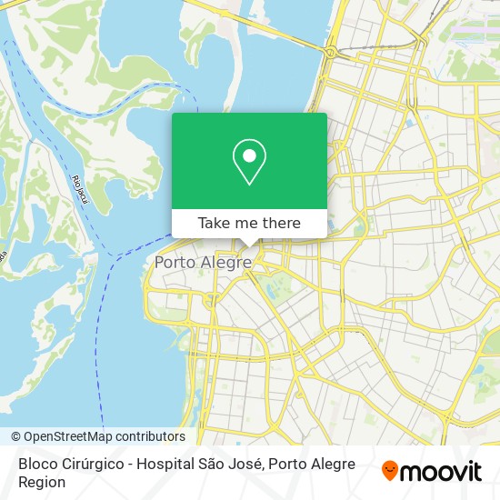 Mapa Bloco Cirúrgico - Hospital São José