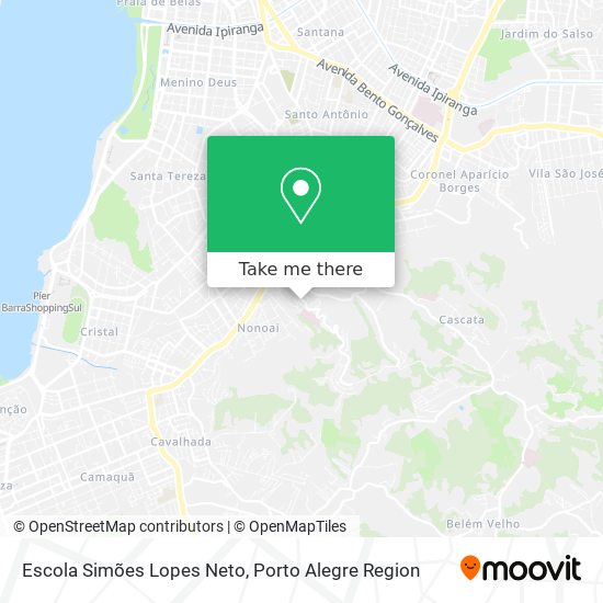 Escola Simões Lopes Neto map