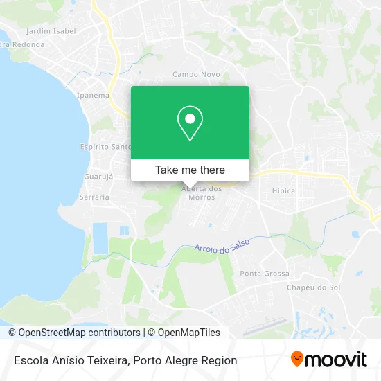 Mapa Escola Anísio Teixeira