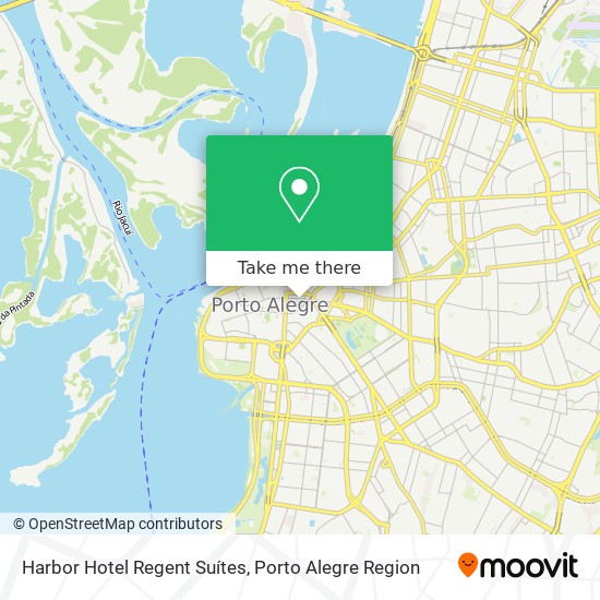 Harbor Hotel Regent Suítes map