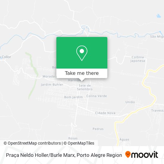 Praça Neldo Holler/Burle Marx map