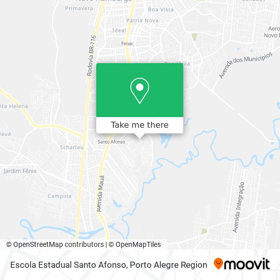 Escola Estadual Santo Afonso map