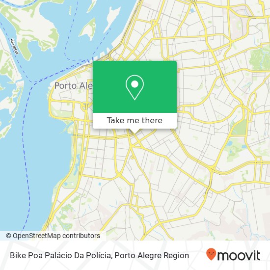 Mapa Bike Poa Palácio Da Polícia