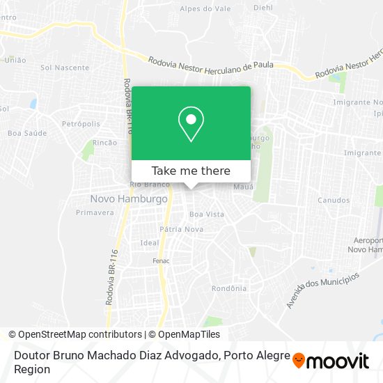 Doutor Bruno Machado Diaz Advogado map