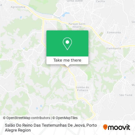 Salão Do Reino Das Testemunhas De Jeová map