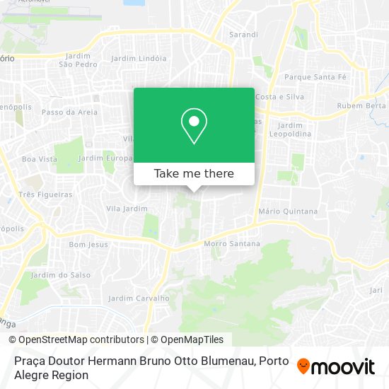 Praça Doutor Hermann Bruno Otto Blumenau map