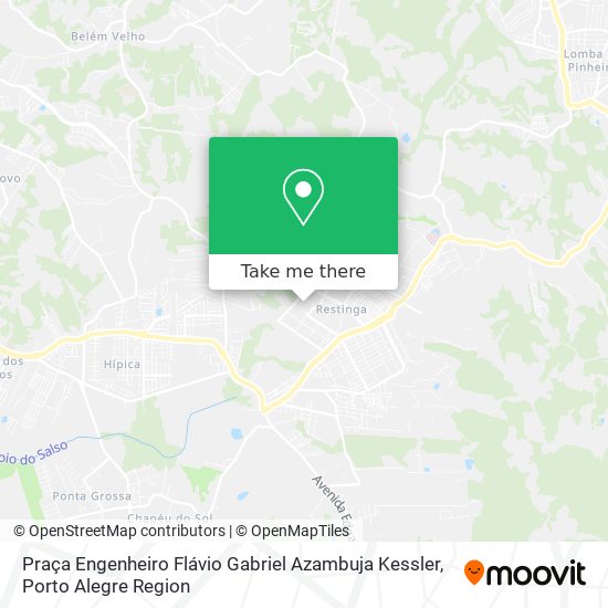 Praça Engenheiro Flávio Gabriel Azambuja Kessler map