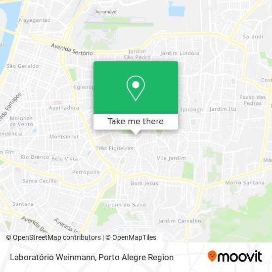 Laboratório Weinmann map