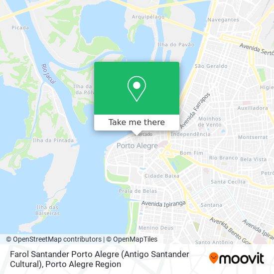 Farol Santander Porto Alegre (Antigo Santander Cultural) map
