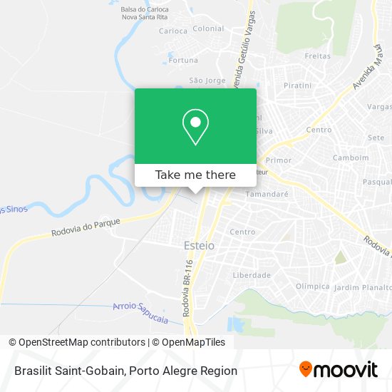 Mapa Brasilit Saint-Gobain