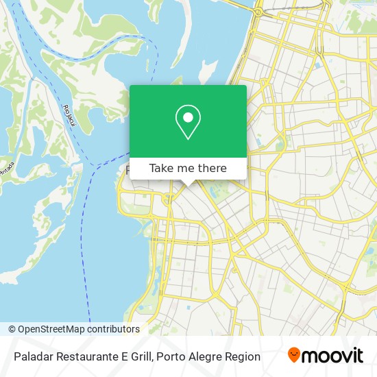 Paladar Restaurante E Grill map