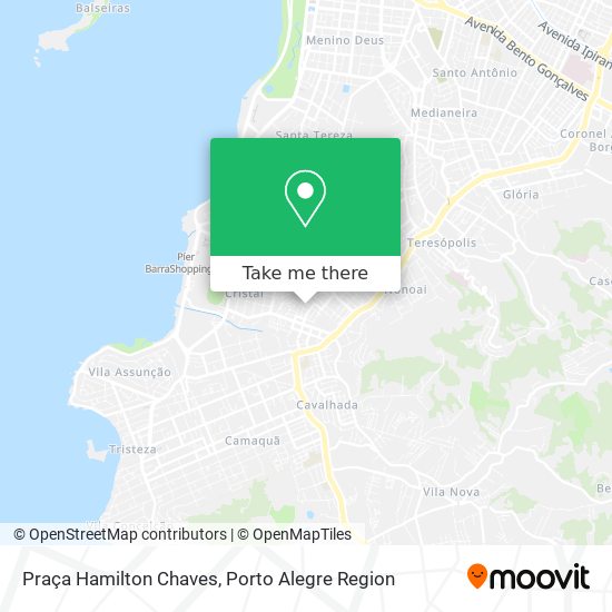 Praça Hamilton Chaves map