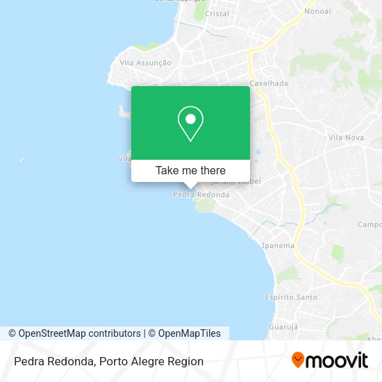 Pedra Redonda map