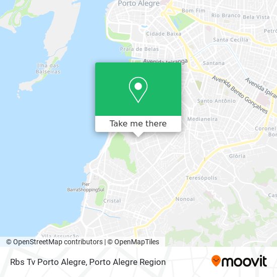 Mapa Rbs Tv Porto Alegre