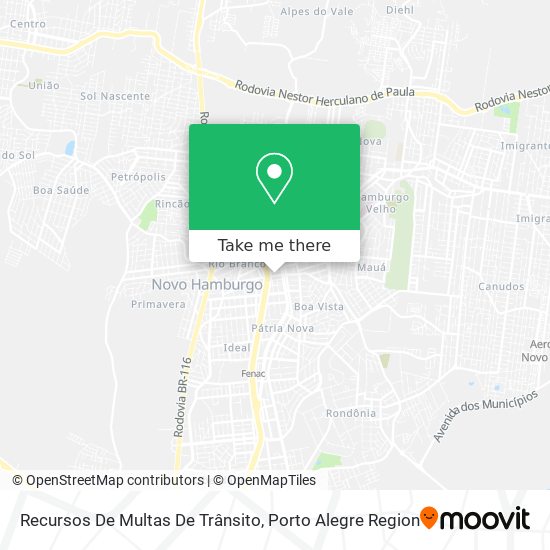 Recursos De Multas De Trânsito map