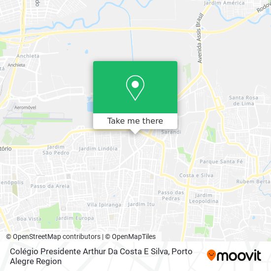 Colégio Presidente Arthur Da Costa E Silva map