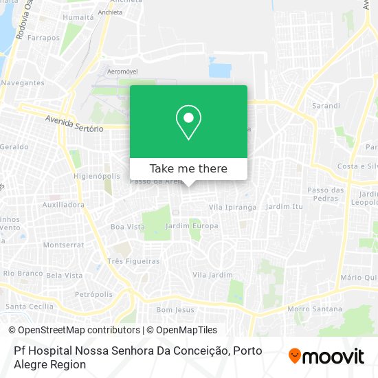 Pf Hospital Nossa Senhora Da Conceição map