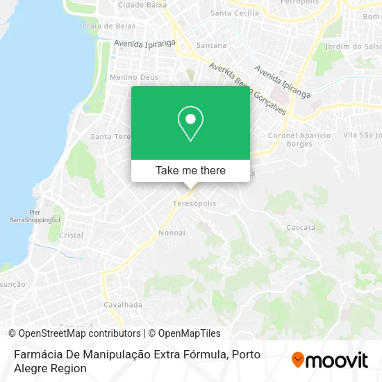 Farmácia De Manipulação Extra Fórmula map