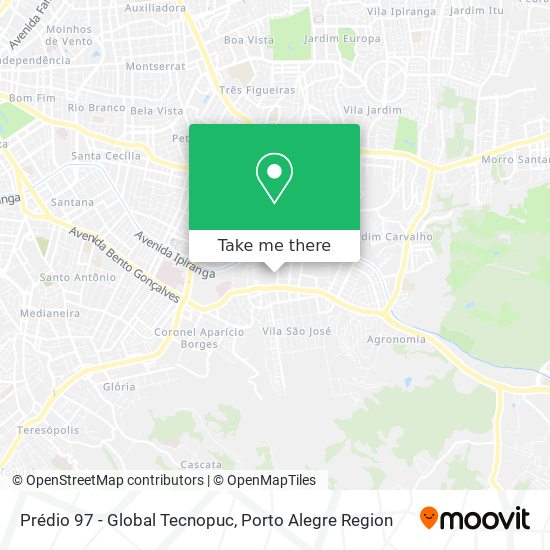 Prédio 97 - Global Tecnopuc map