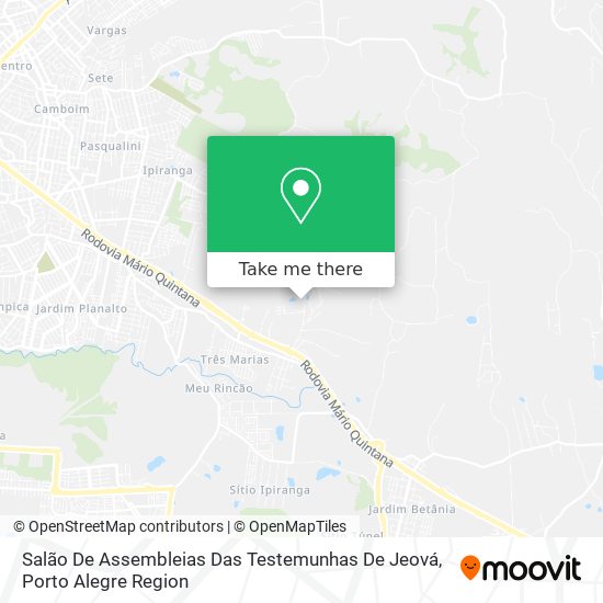 Mapa Salão De Assembleias Das Testemunhas De Jeová