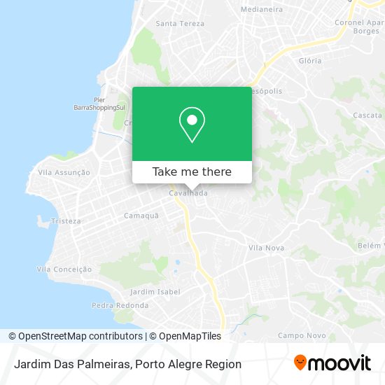 Mapa Jardim Das Palmeiras