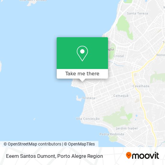 Eeem Santos Dumont map