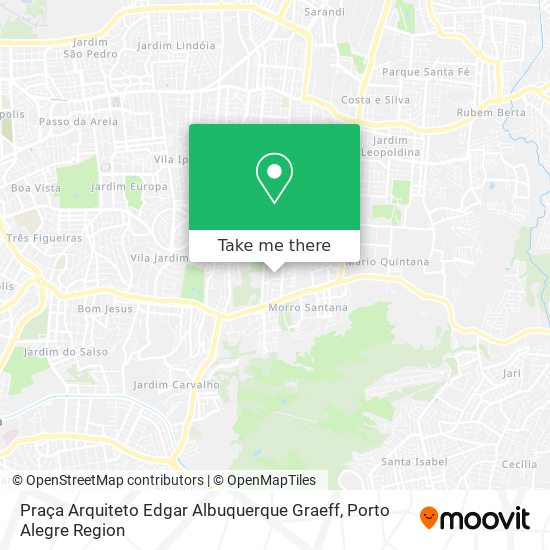 Praça Arquiteto Edgar Albuquerque Graeff map
