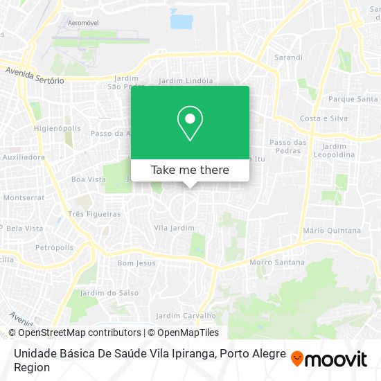 Unidade Básica De Saúde Vila Ipiranga map