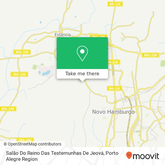 Salão Do Reino Das Testemunhas De Jeová map