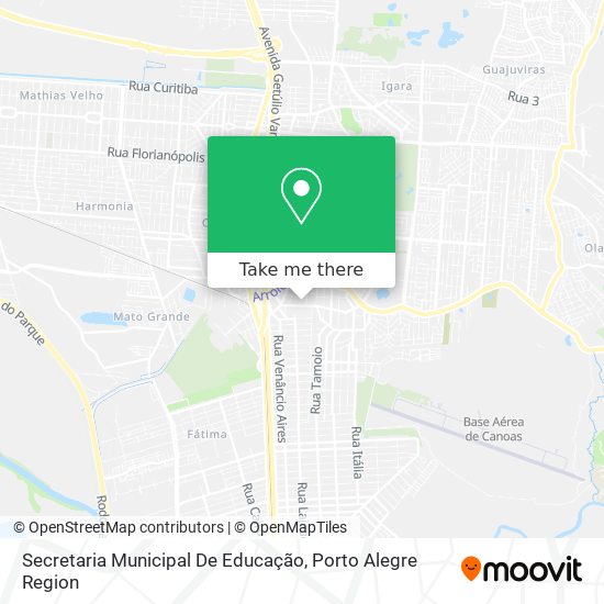 Mapa Secretaria Municipal De Educação