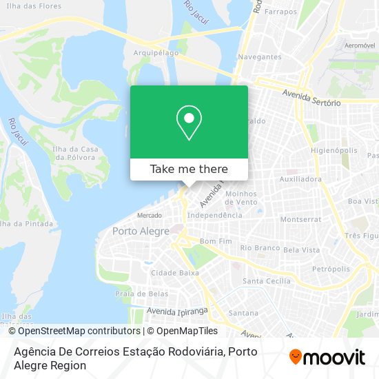 Agência De Correios Estação Rodoviária map