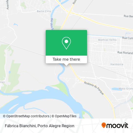 Fábrica Bianchini map