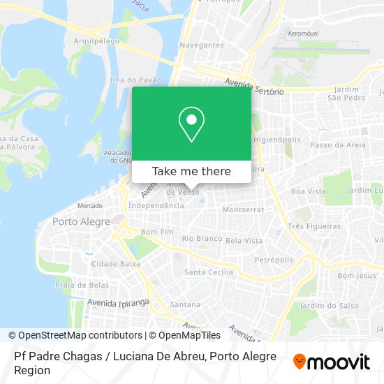 Pf Padre Chagas / Luciana De Abreu map