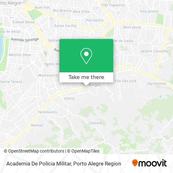 Mapa Academia De Polícia Militar