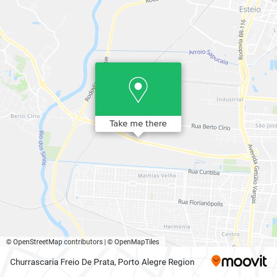 Churrascaria Freio De Prata map