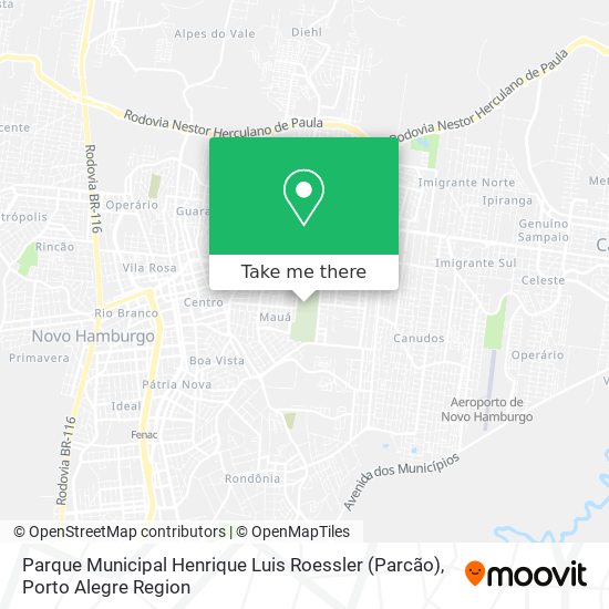 Parque Municipal Henrique Luis Roessler (Parcão) map