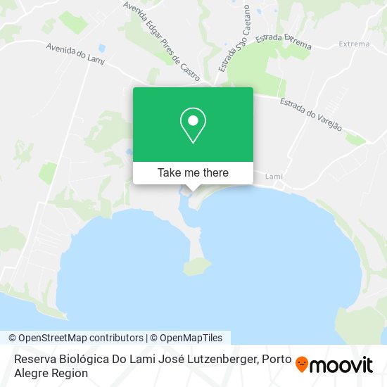 Reserva Biológica Do Lami José Lutzenberger map