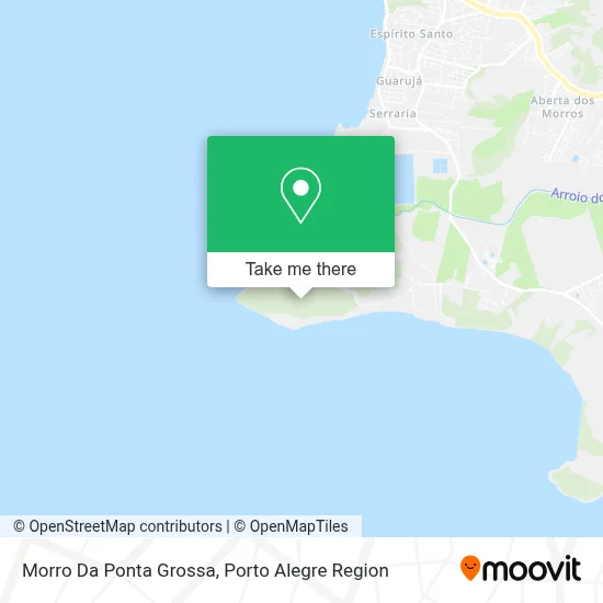 Morro Da Ponta Grossa map