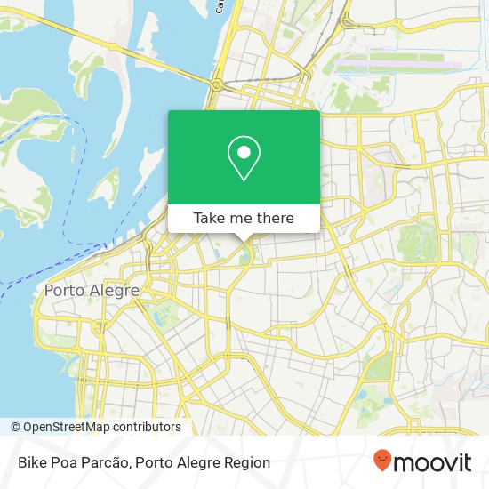 Mapa Bike Poa Parcão