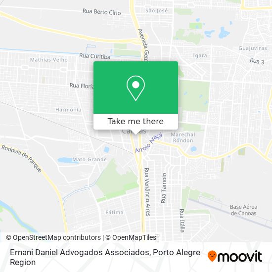 Ernani Daniel Advogados Associados map