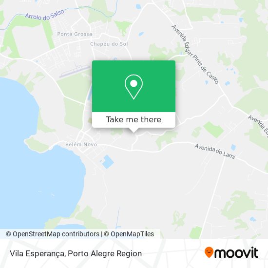 Vila Esperança map