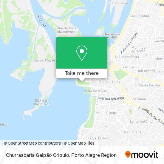 Churrascaria Galpão Crioulo map