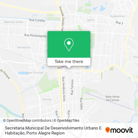 Secretaria Municipal De Desenvolvimento Urbano E Habitação map