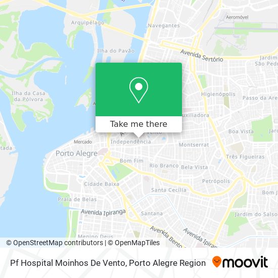 Mapa Pf Hospital Moinhos De Vento