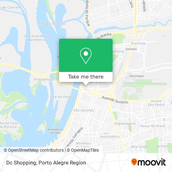 Dc Shopping map