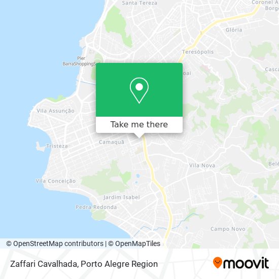 Zaffari Cavalhada map